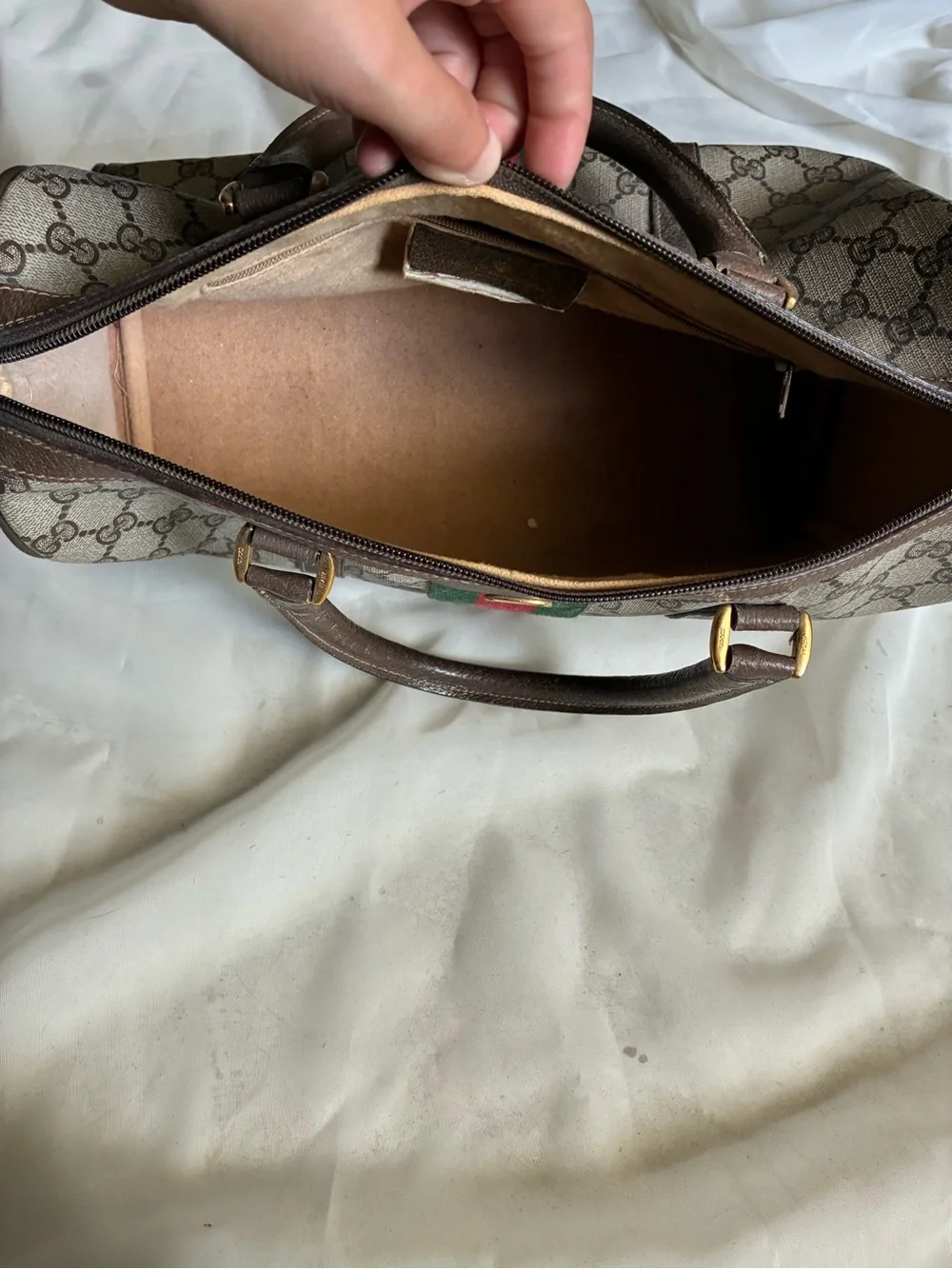 Vintage Boston Satchel